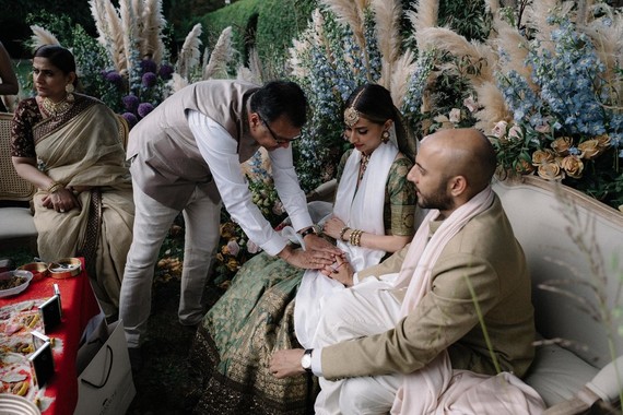 Modern Hindu wedding
