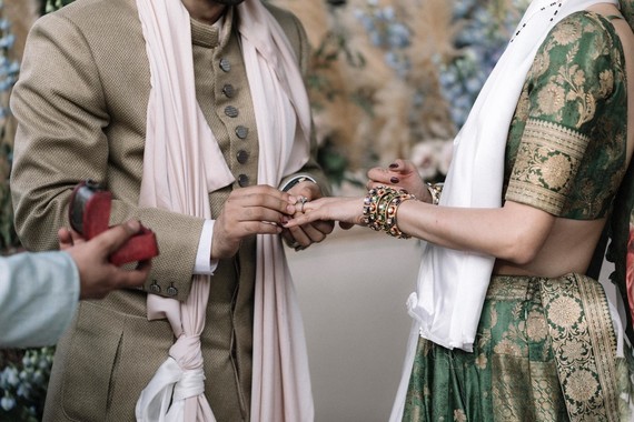 Modern Hindu wedding
