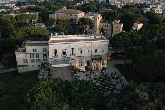 Villa Aurelia Rome wedding Inspiration