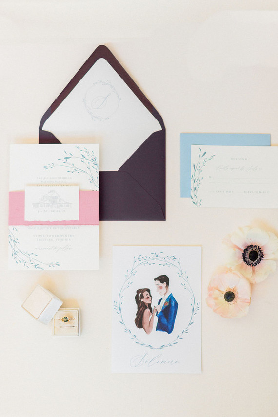 Romantic, rustic DC wedding