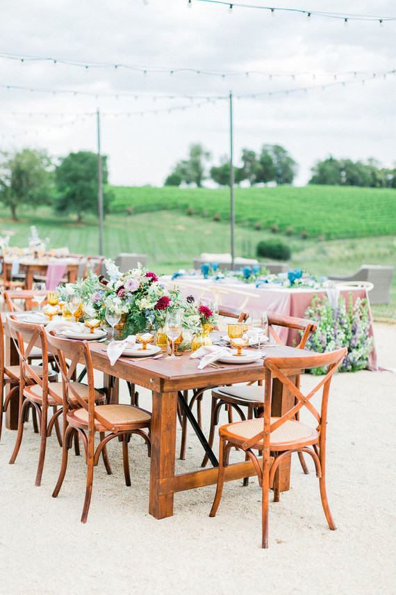 Romantic, rustic DC wedding