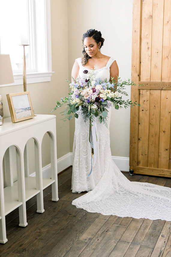 Romantic, rustic DC wedding