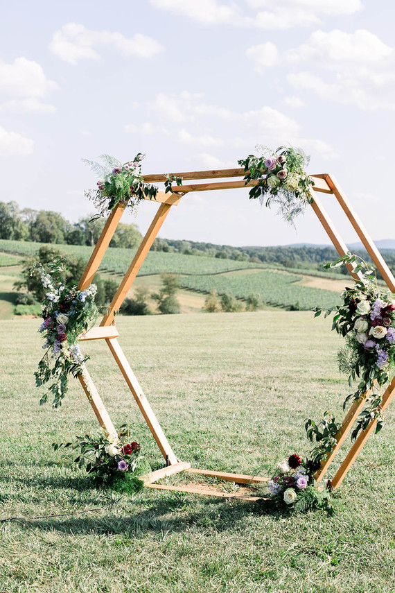 Romantic, rustic DC wedding