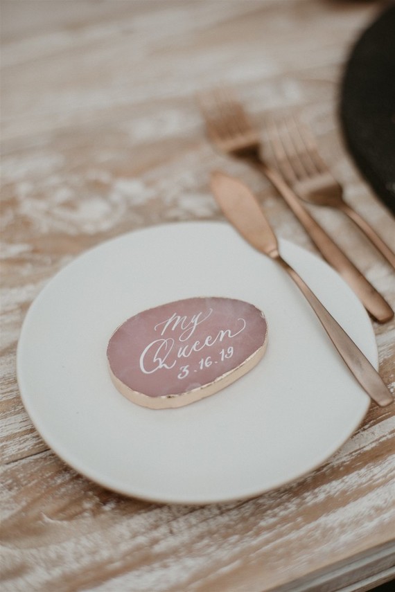 Wedding calligraphy