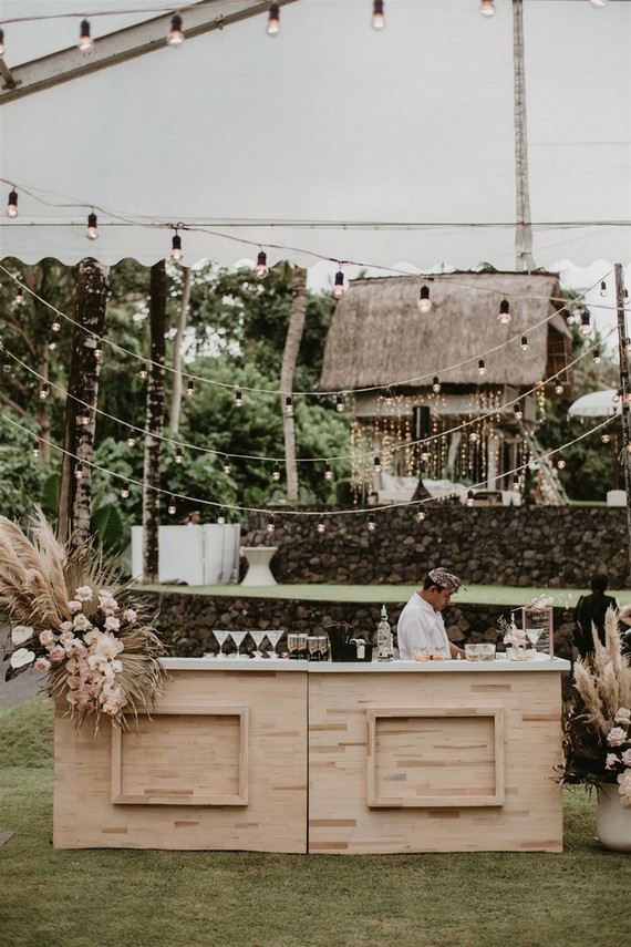 Boho wedding in Bali