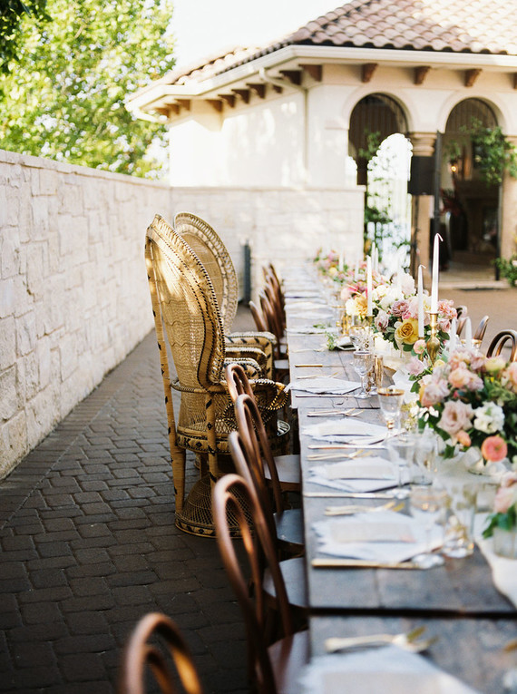 Summer tablescape idea