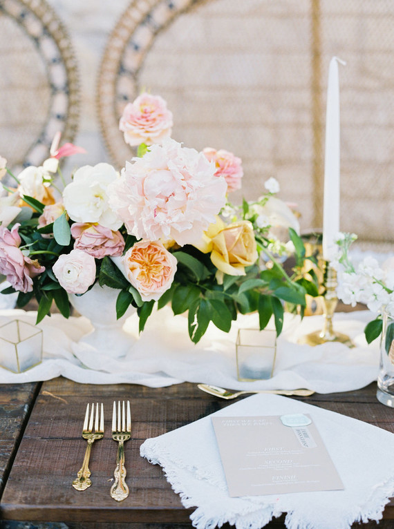 Summer wedding flowers