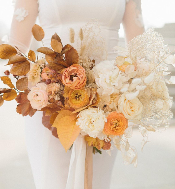 Gorgeous fall bridal bouquet Inspiration