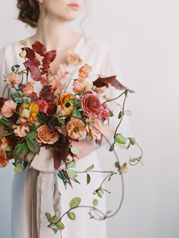 Gorgeous fall bridal bouquet Inspiration