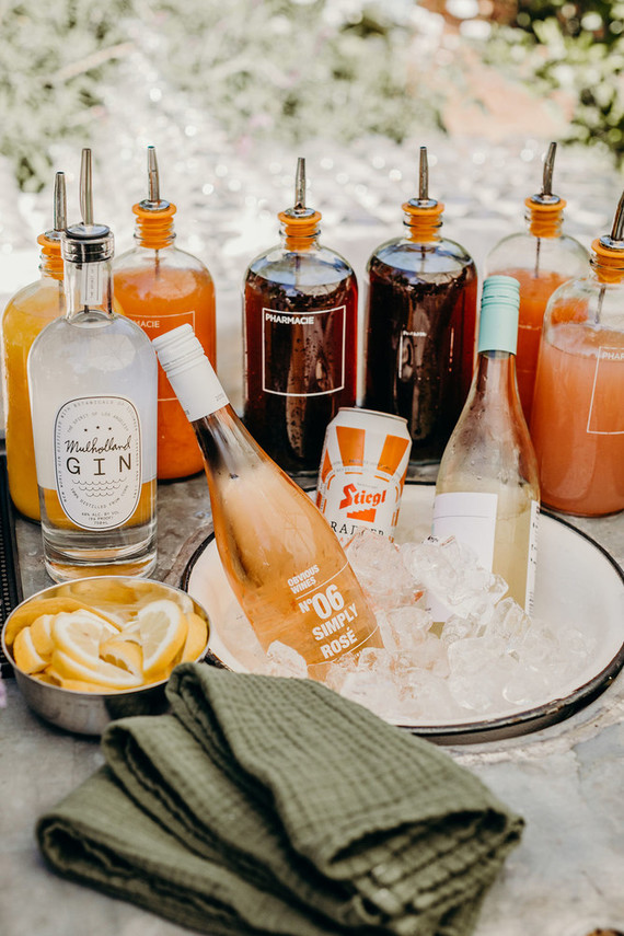 Flower market baby shower for Paige of Midland Shop