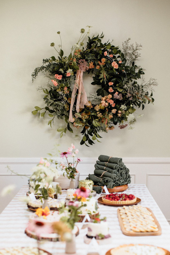 Flower market baby shower for Paige of Midland Shop