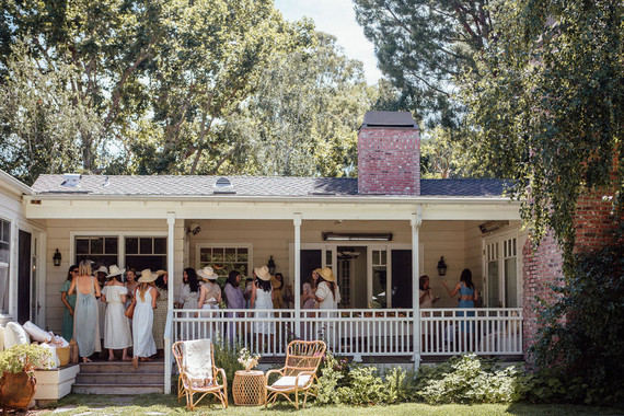 Flower market baby shower for Paige of Midland Shop