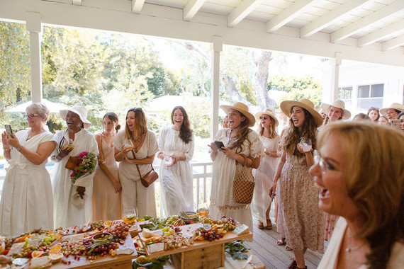 Flower market baby shower for Paige of Midland Shop