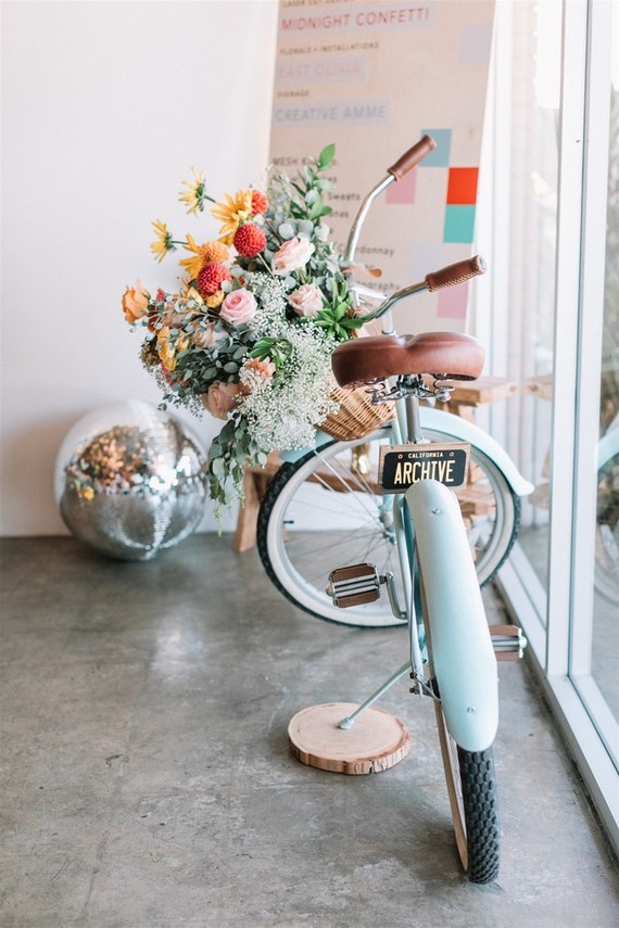 Floral bike