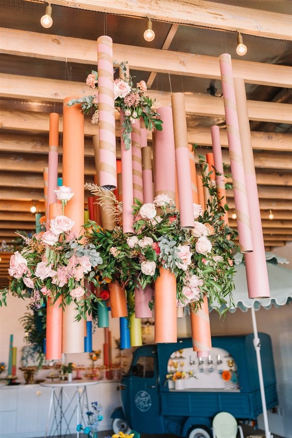 Floral installation