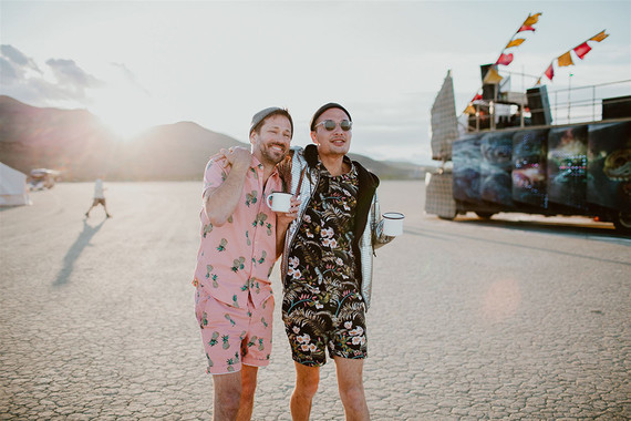 A unique adventurous glamping wedding at Black Rock