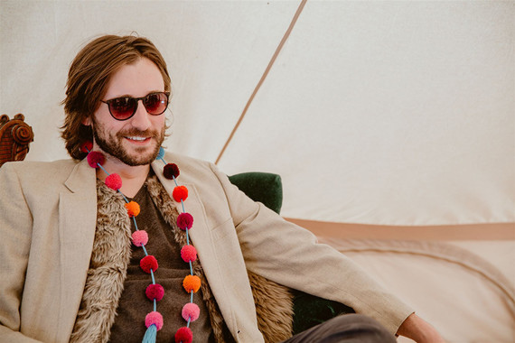 A unique adventurous glamping wedding at Black Rock