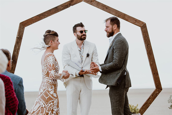 A unique adventurous glamping wedding at Black Rock