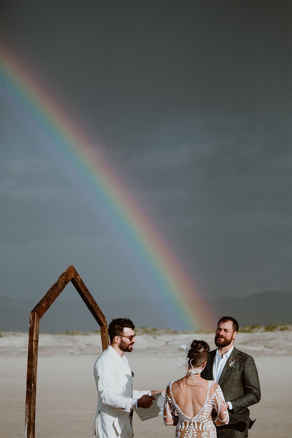 A unique adventurous glamping wedding at Black Rock