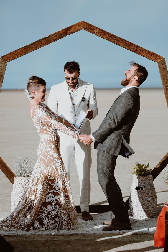 A unique adventurous glamping wedding at Black Rock