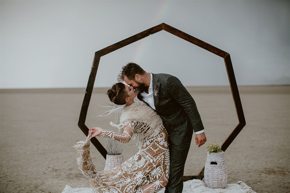 A unique adventurous glamping wedding at Black Rock