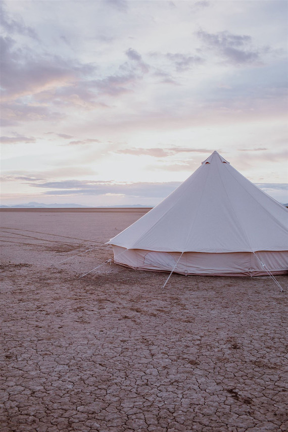 A unique adventurous glamping wedding at Black Rock