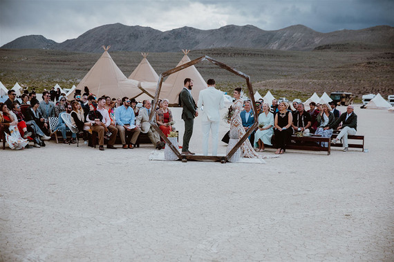 A unique adventurous glamping wedding at Black Rock