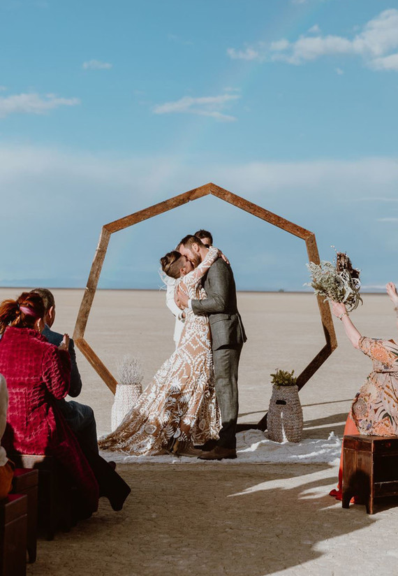 A unique adventurous glamping wedding at Black Rock