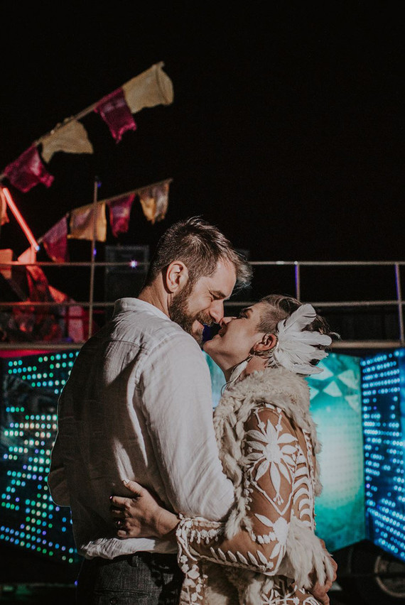 A unique adventurous glamping wedding at Black Rock