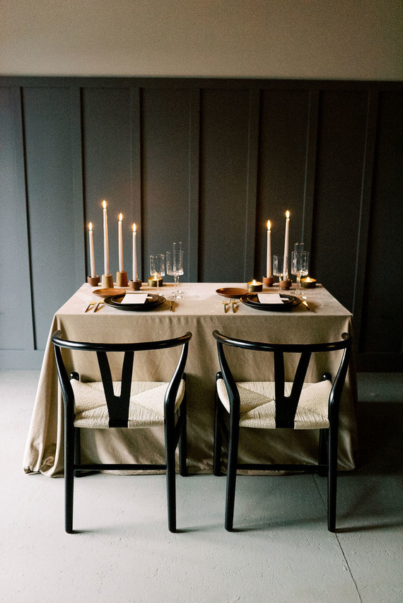 Minimal fall wedding ideas