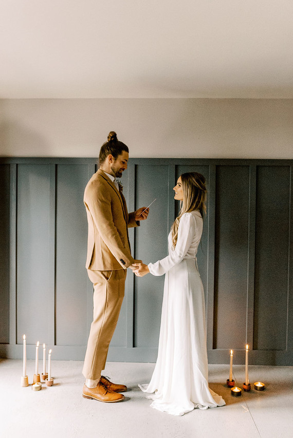 Minimal fall wedding ideas