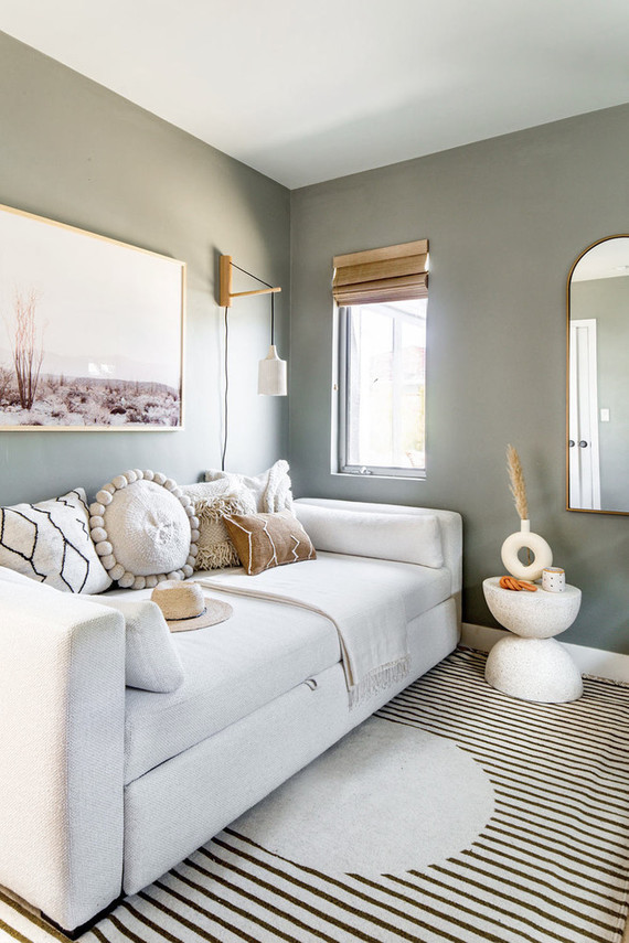 modern guest bedroom