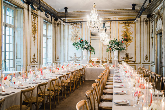 Elegant Parisian tablescape