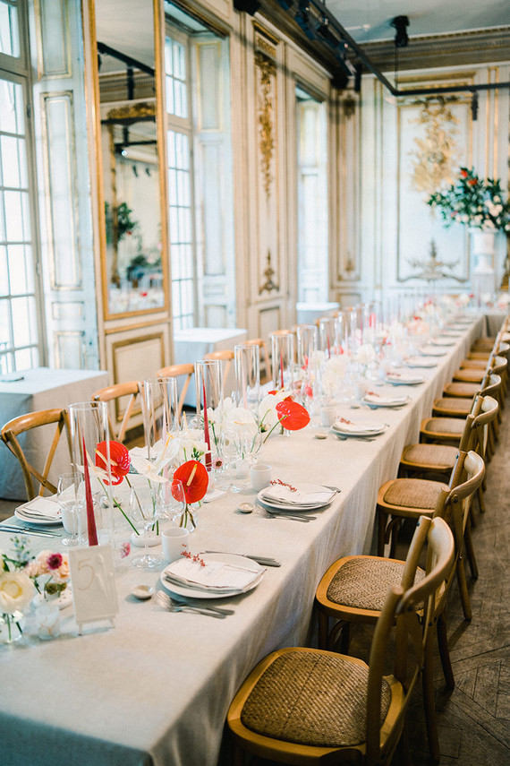 Elegant Parisian tablescape