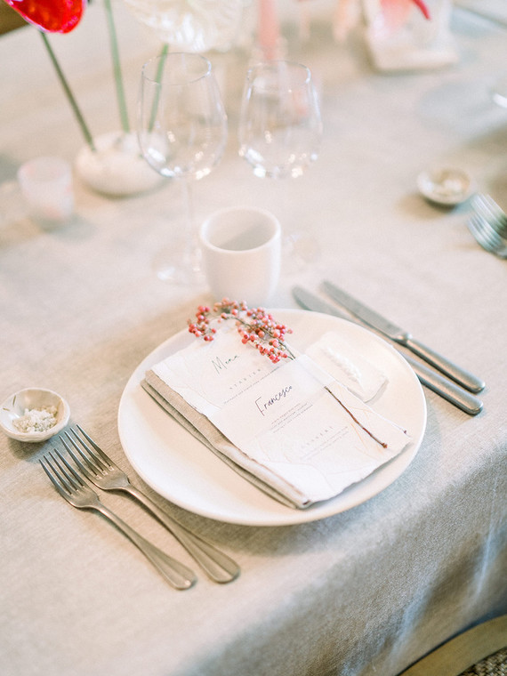 Elegant Parisian tablescape