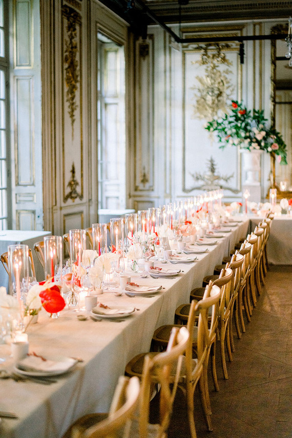 Elegant Parisian tablescape