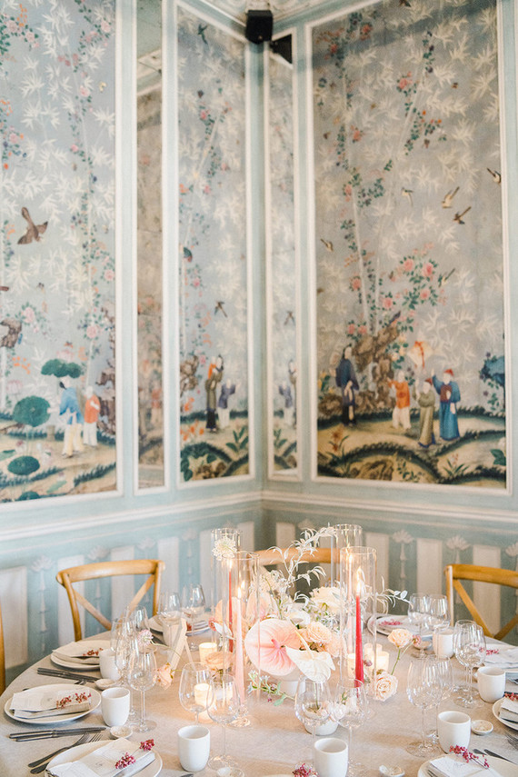 Elegant Parisian tablescape