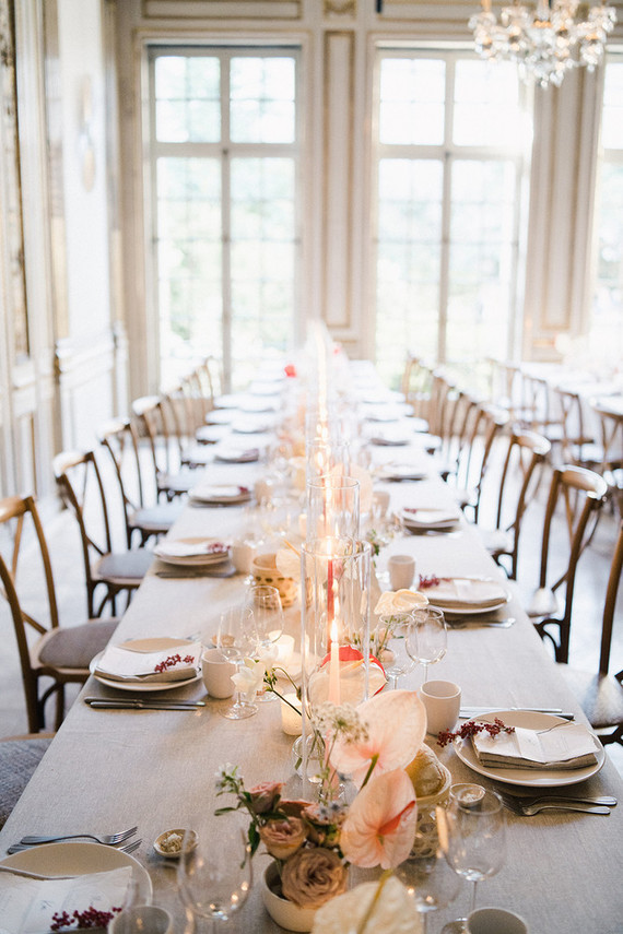 Elegant Parisian tablescape