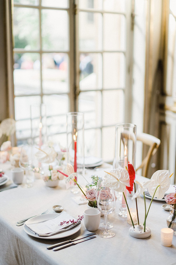 Modern centerpiece ideas