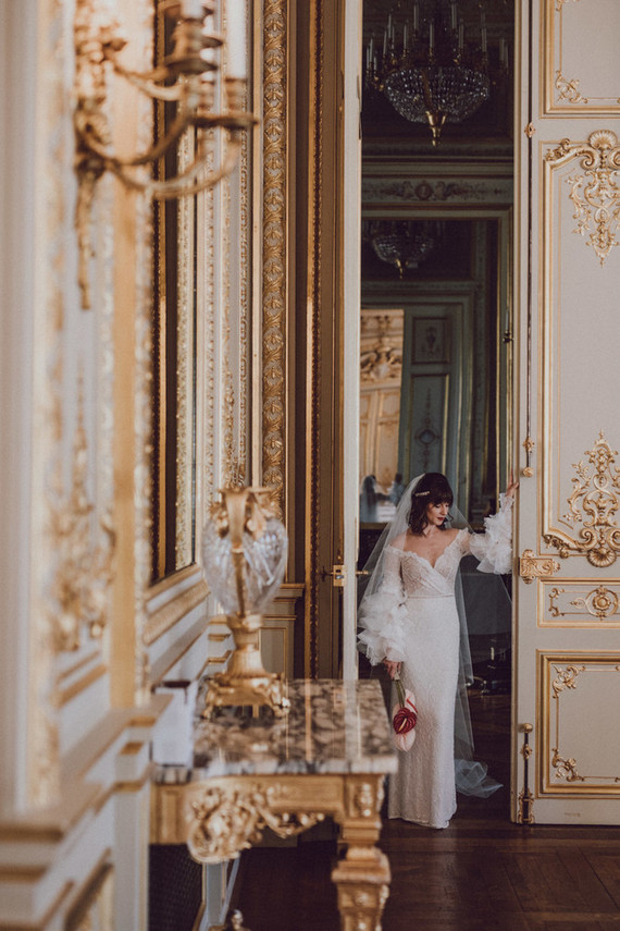 Elegant Paris destination wedding at a historic venue