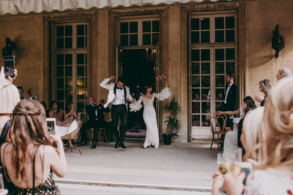 Elegant Paris destination wedding at a historic venue