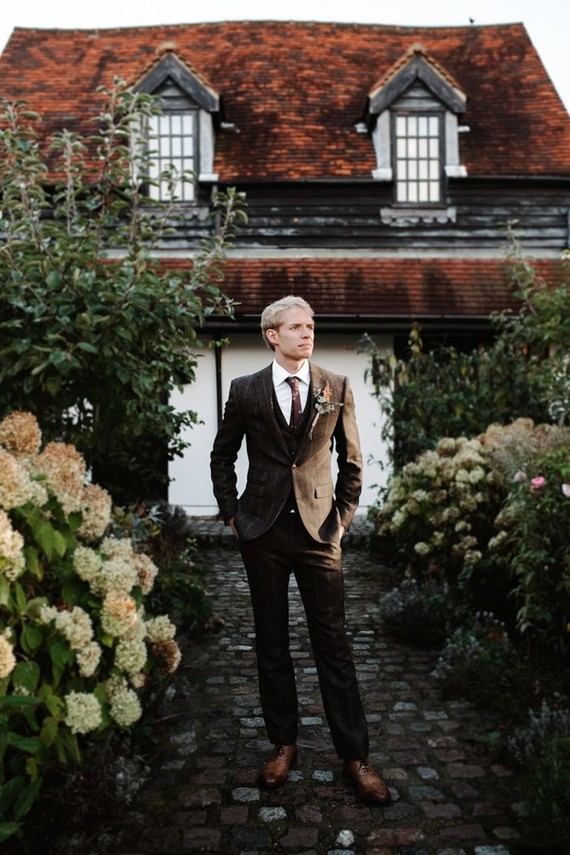 Fall groom's suit idea Inspiration
