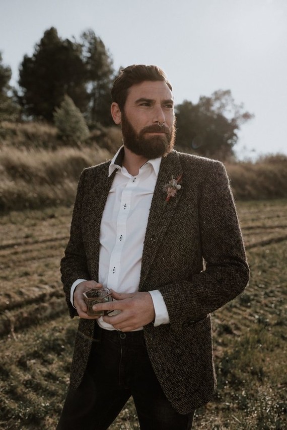 Fall groom's suit idea Inspiration