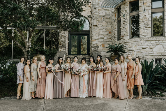 Romantic Austin greenhouse wedding Inspiration