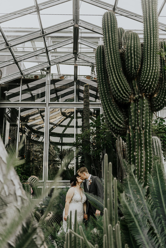 Romantic Austin greenhouse wedding