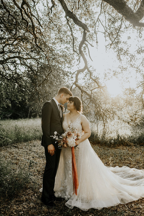 Romantic Austin greenhouse wedding