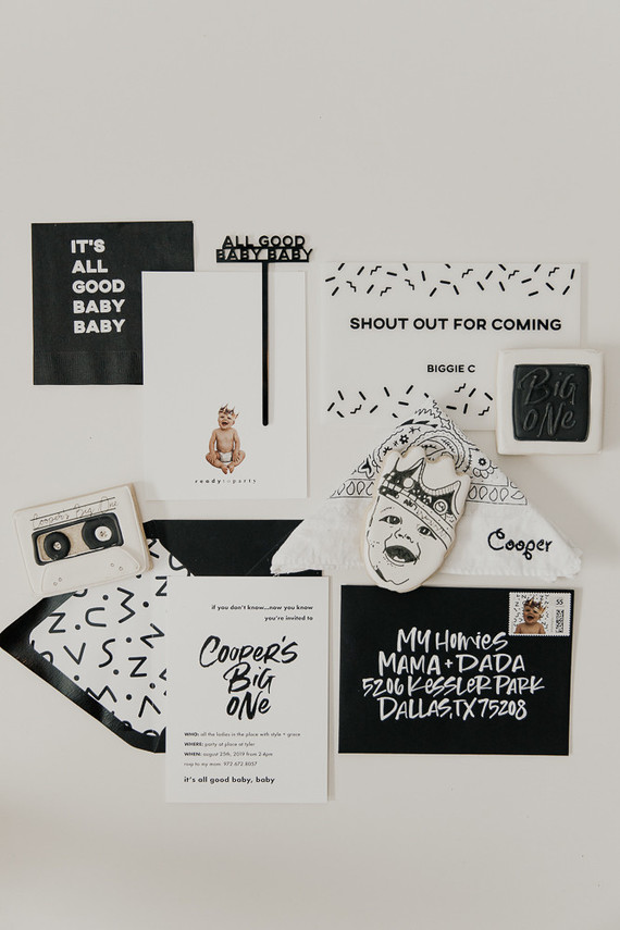 The Big ONE: A Notorious BIG 1st birthday party Inspiration