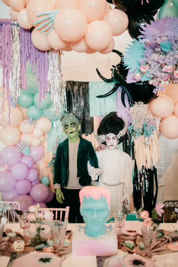 Monster Mash kids Halloween party Inspiration
