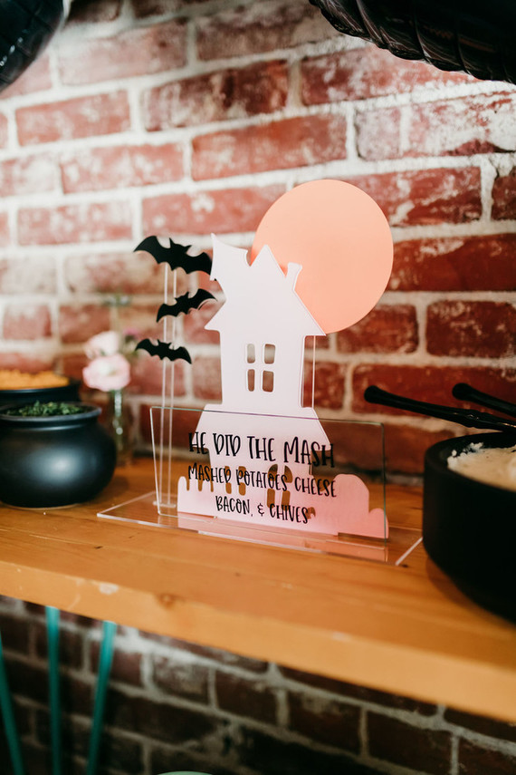 Pastel Halloween decor