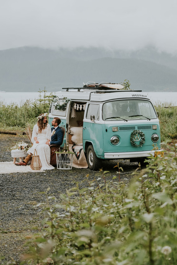 The Bus & Us wedding